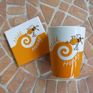 Produkt-Dekor, Milk Mug & Table Tile, Design House